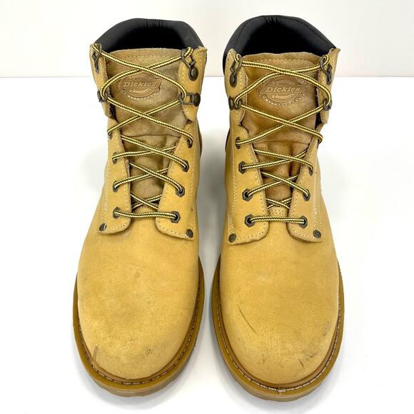 Dickies Raider Plus-ST EH Men Work Safety Boots Size 13 Yellow Leather Steel Toe - Picture 5 of 16
